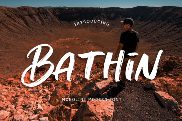 Bathin Font: A Stylish Solution for Creative Branding and Design Projects