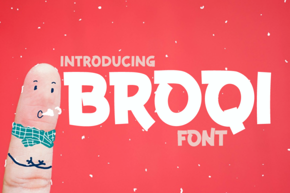 Broqi: A Playful and Trendy Display Font for Creative Projects