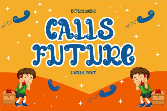 Calls Future Font: Playful and Functional for Creative Projects