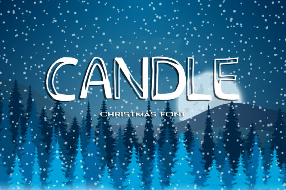Candle Font: A Versatile Display Choice for Creative Projects