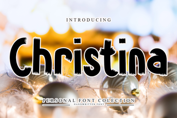 Christina: A Bold and Trendy Display Font for Standout Designs