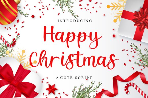 Happy Christmas: A Quirky Font for Joyful Holiday Designs