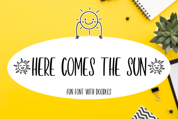 Here Comes the Sun: A Versatile and Friendly Display Font for Design Projects