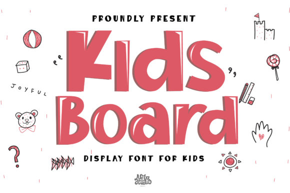 Kids Board: A Playful Font That Transforms Children’s and School Designs