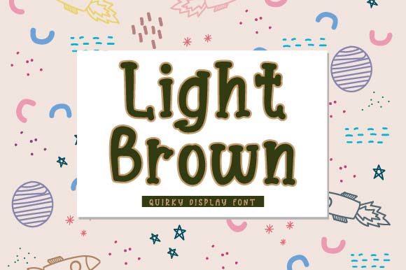 Light Brown Font for Creative Projects