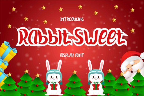 Rabbit Sweet Font for Children's Designs
